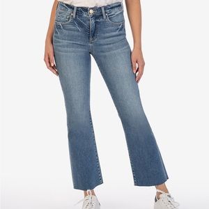 KUT FROM THE KLOTH KELSEY FAB AB ANKLE FLARE HIGH RISE